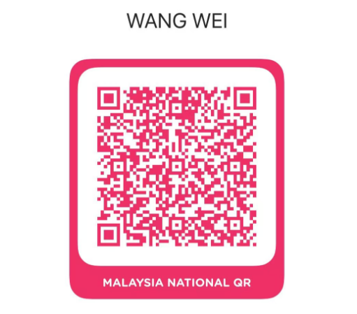 TNG payment QR code